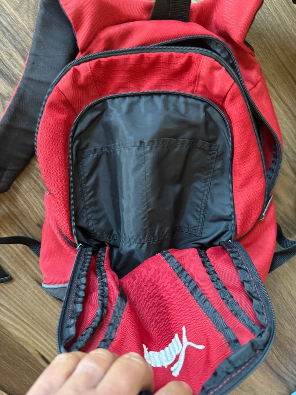 Puma Red and Black Everyday Backpack